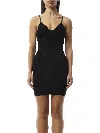 Jacquemus Womens Black The Scala Textured Sleeveless Knitted Mini Dress