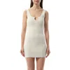 Jacquemus White Les Classiques 'la Mini Robe Sierra' Minidress In Off White