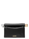 Jacquemus La Pochette Rond Carre Bag In Black