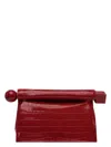 Jacquemus Women's La Pochette Rond Carre In Red