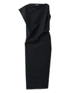 Jacquemus Women Black The Drap Dress, Xs Luxury Dresses For Women Darveys In Black