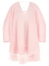 Jacquemus Paysan Oversized Cotton-blend Mini Dress In Pink