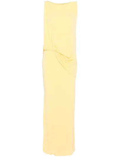 Jacquemus Women La Robe Peplo Long Dress