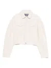 Jacquemus Women La Veste De-nimes Denim Jacket In White
