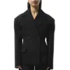 Jacquemus Norma Single-breasted Blazer In Black