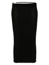 Jacquemus La Jupe Pralu Ribbed-knit Midi Skirt
