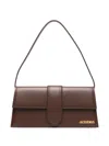Jacquemus Women Le Bambino Long Leather Shoulder Bag In Brown