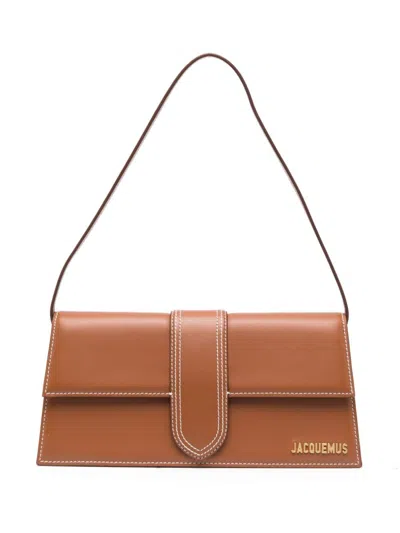 Jacquemus Women Le Bambino Long Leather Shoulder Bag