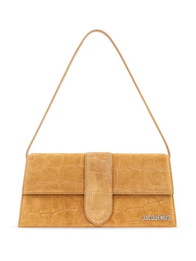 Jacquemus Women Le Bambino Long Leather Shoulder Bag In Multicolor