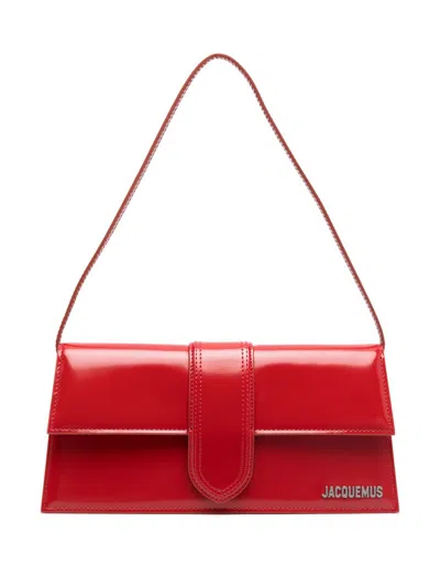 Jacquemus Le Bambino Long Shoulder Bag In Red