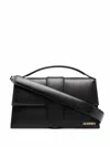 Jacquemus Women's Le Bambinou Leather Handbag In Black
