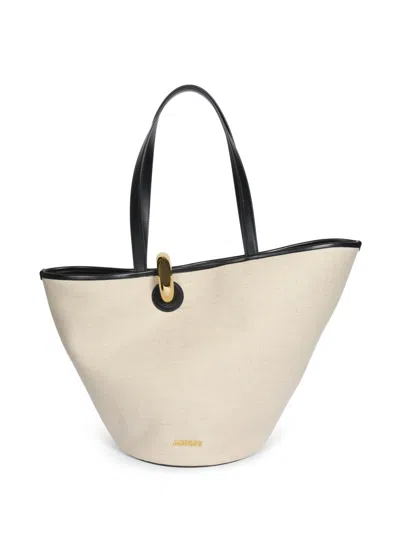 Jacquemus Women's Le Bambola Canvas Bucket Bag