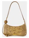 Jacquemus Zip-open Shoulder Bag In Beige
