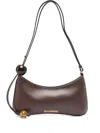 Jacquemus Women Le Bisou Perle Shoulder Bag In Brown