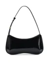 Jacquemus Versatile Shoulder Bag Adjustable Strap Smooth Finish In Black