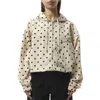 Jacquemus The Bateau Polka Dot Windbreaker In Off White