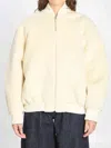 Jacquemus Pilu Oversized Alpaca Wool Jacket In Neutral