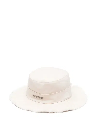 Jacquemus Women Le Bob Artichaut Hat In White