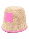 Jacquemus Fuchsia Le Bob Soli Bucket Hat In Fuchsia