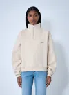 Jacquemus Womens Light Beige Le Camionneur High-neck Cotton Sweatshirt Xs In Neutral