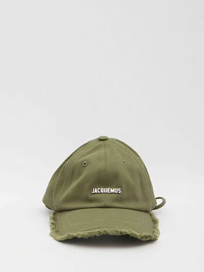 Jacquemus Women Le Casquette Artichaut Baseball Hat In Green