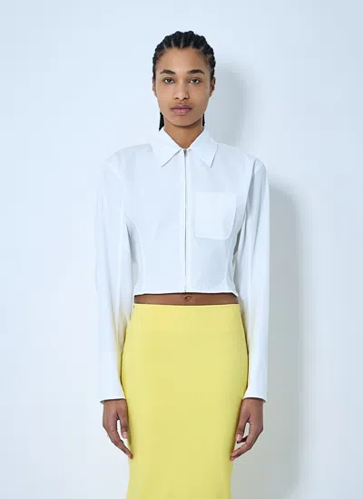 Jacquemus Women Le Chemise Mirada Shirt In White