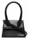 Jacquemus Small Handle And Removable Shoulder Strap In Black