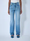 Jacquemus Women Le De-nimes Droit Jeans In Blue