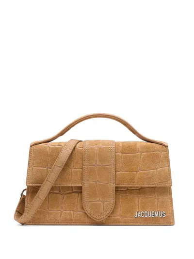 Jacquemus Women Le Grand Bambino Leather Handbag In Multicolor