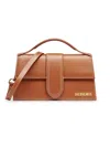 Jacquemus Le Grand Bambino Leather Crossbody Bag In Brown