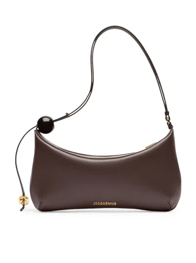Jacquemus Women Le Grand Bisou Perle In Brown