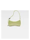 Jacquemus Le Bisou En Cuir In Green