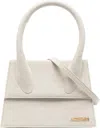 Jacquemus Le Grand Chiquito Tote Bag In Lighgreige