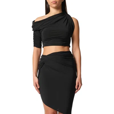 JACQUEMUS WOMEN'S LE HAUT DRAPEADO MC