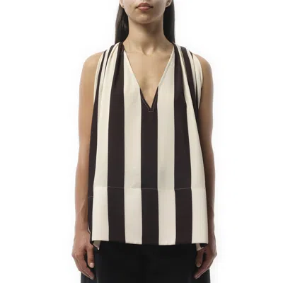JACQUEMUS WOMEN'S LE HAUT NORMA SUNSHADE STRIPE