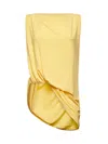 Jacquemus Draped Sleeveless Asymmetric Lightweight Top