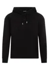 Jacquemus The Gros Grain Cropped Hooded Sweatshirt In Black