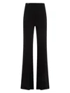 Jacquemus 'celestial' Wide Leg Trousers With Front Pleats In Black