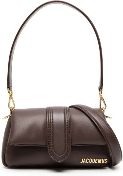 Jacquemus Le Petit Bambimou Leather Mini Bag In Brown