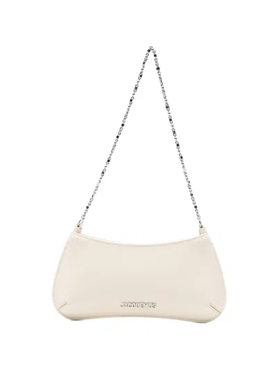 Jacquemus Women Le Petit Bisou Chaine Leather Shoulder Bag In Multi