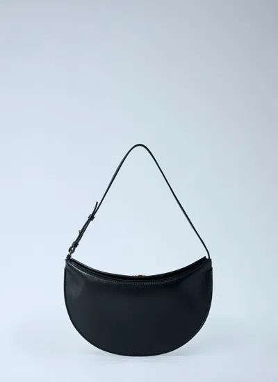 Jacquemus Women Le Petit Calisso Round Shoulder Bag In Black