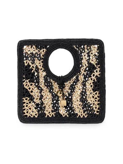 Jacquemus The Spiaggia Small Square Bag In Multi