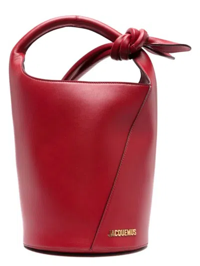 Jacquemus Red 'le Petit Tourni' Bag