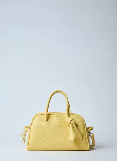 Jacquemus Women Le Petit Turismo Handbag In Yellow