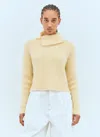 Jacquemus Women Le Pull Marina Sweater In Yellow
