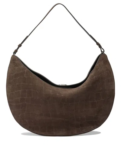 Jacquemus Women "le Sac Ovalo" Shoulder Bag In Brown