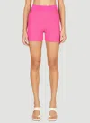 Jacquemus Le Short Pralu Leggings Fuchsia In Pink