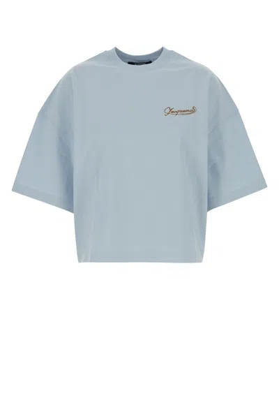 Jacquemus Women Le Tshirt Corto In Blue