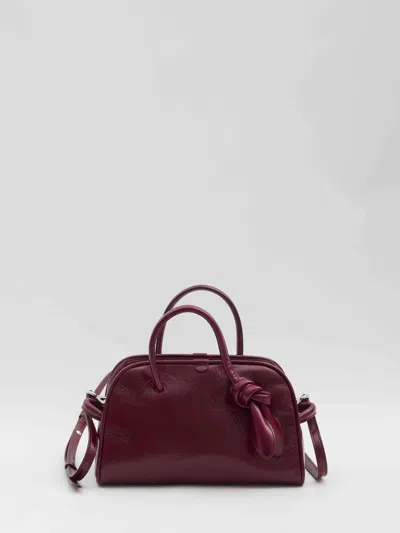 Jacquemus Women Le Turismo Small Bag In Burgundy