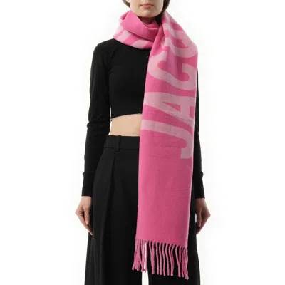 Jacquemus Women's L'echarpe Scarf In Pink/multicoloour